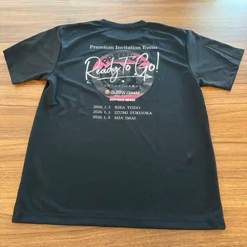 경정 프리미엄 초대 이벤트 ready to go 티셔츠 L 사이즈 블랙