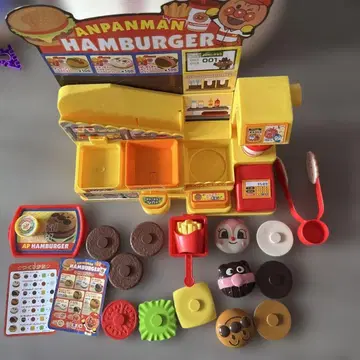 호빵맨 지글지글 굴러굴러 말하는 햄버거 가게