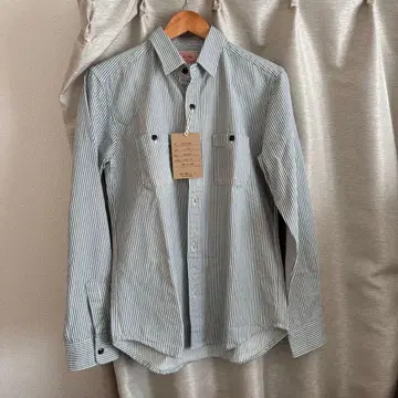 BIG MIKE 스트라이프 셔츠 M 사이즈