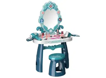 메이크 세트 완구 얼음과 눈의 드레싱 테이블