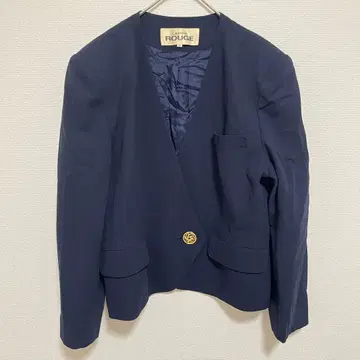 LAPINE ROUGE 네이비 테일러드 자켓 사이즈 13
