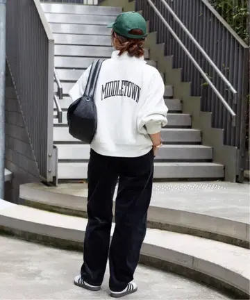 별주 [ CHAMPION/챔피온 ] for JS 하프 지퍼 맨투맨