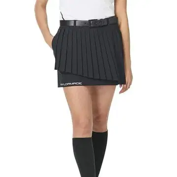 [택 포함 새상품] 테일러메이드 골프 투어 TM 플리츠 스코트 L 블랙