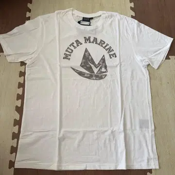 MUTA MARINE 화이트 T셔츠 XL