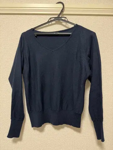 유나이티드 애로우즈 그린 라벨 릴랙싱 니트 네이비