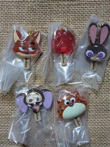 주토피아 아이스 캔디 참 5개 묶음 판매 세미 컴프 가챠