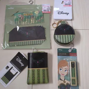 새상품 시마무라 아나와 눈의 여왕 아나 에코백 쥬얼리 박스 등 4점