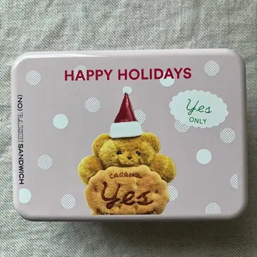 노 레이즌 샌드위치 캔 캐러멜 곰 한정판 완판템