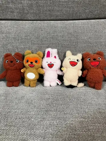 논탄 봉제 인형 5개 세트 프라이스