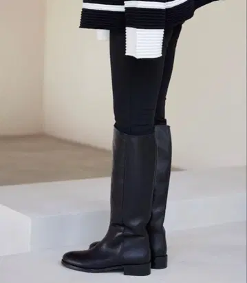 SLOBE IENA [ REMME ] 블랙 BASIC 롱 부츠