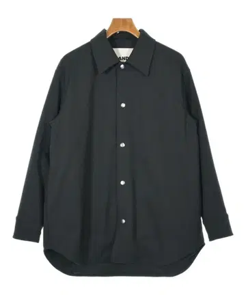 질샌더 22aw 셔츠 블루종 블랙 새상품급