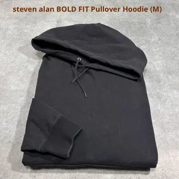 스티븐 앨런 볼드 핏 후드티 헤비 코튼 M 페이드