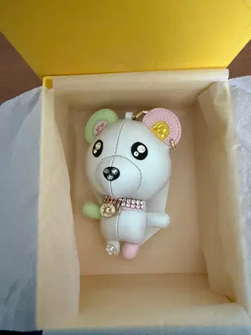 스와로브스키 백참 곰