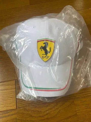 페라리 화이트 캡 이탈리아 국기 라인