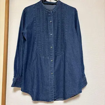 [르농큐르] 데님 셔츠 루즈핏