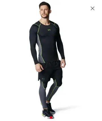 언더아머 히트기어 아머 긴팔 컴프레션 이너