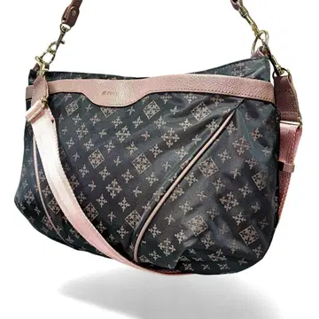 [미사용급] 러셋 2WAY 숄더백 모노그램 경량 나일론 정품