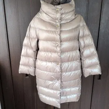 헬레노, 베이지 리버서블 다운 코트