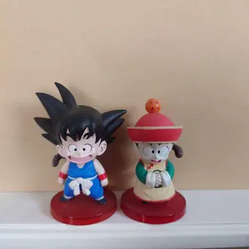 월드 컬렉션 초기 드래곤볼 손오공 손오반 초레어 2체 세트