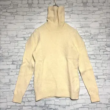 UNIQLO [유니클로] 울 100% 니트 스웨터 터틀넥 새상품급