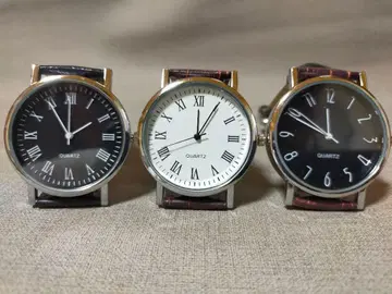 미사용 새상품 쿼츠 손목시계 3세트