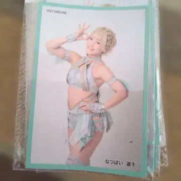 STARDOM 나츠포이 5점 스타라이트 키트 사인 스티커 6점 세트