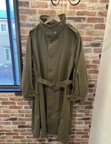 새상품급 WAIPER.inc 프랑스군 모터사이클 코트 사이즈 2