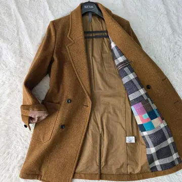 [ 희소/새상품급 ] RED EAR 체스터 코트 트위드 원단 카키 계열