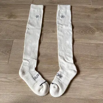 G/FORE 화이트 골프 삭스 로고 포함