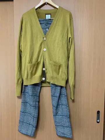 BEAUTY&YOUTH 가디건 & JOURNAL relume 팬츠 세트