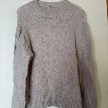 Mila Owen 브라운 모헤어 니트