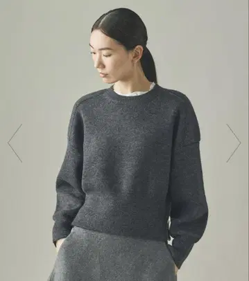 새상품 미사용 C.S.G 울 지퍼 니트 풀오버