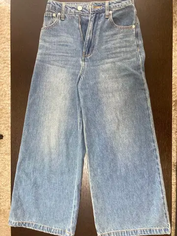 COHINA 와이드 레그 데님