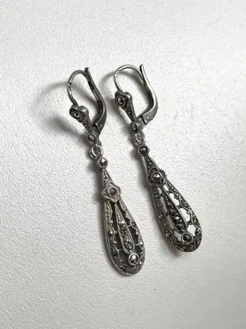프랑스 앤티크 실버 주얼리 귀걸이