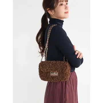 [ 미사용 새상품 ] Vin 푸들 퍼 체인 백