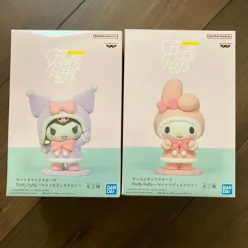 Fluffy Puffy 마이멜로디&쿠로미 피규어 세트