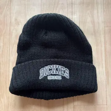 DICKIES 블랙 니트 모자