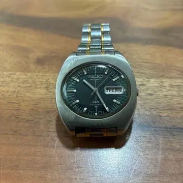 세이코 DX 자동 와인딩 손목시계 23석 하자 있음