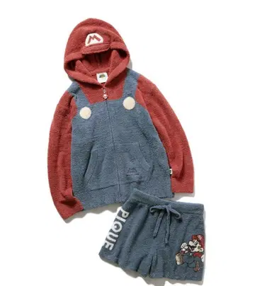 젤라피케 마리오 플리스 룸웨어 세트