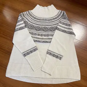 BLESS BLIGE 노르딕 무늬 스웨터 38