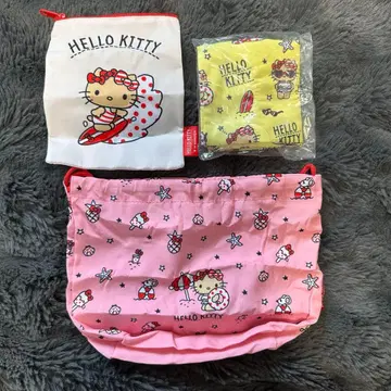 헬로키티 Summerdays 파우치 컬렉션