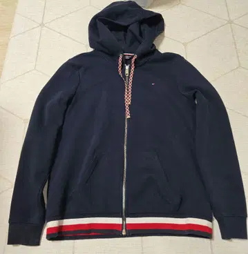 Tommy Hilfiger 네이비 후드티