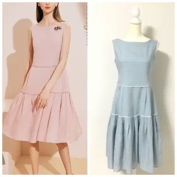 신상 새상품급 2025년 FOXEY 폭시 린넨 드레스 원피스