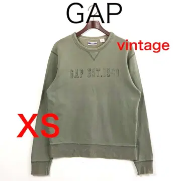 H4812-58 올드 갭 90S 플레인 맨투맨 트레이닝복