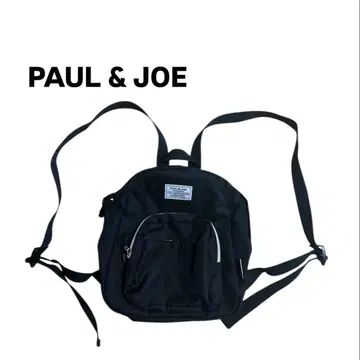 미사용 PAUL & JOE 블랙 백팩 곰 미니 블랙 인기