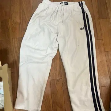 GAP 사이드 스트라이프 스웨트 팬츠