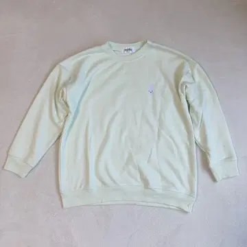 미피 맨투맨 속기모 자수 트레이닝복 풀오버 miffy L