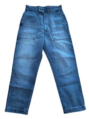 새상품급 새상품과 같은 45r (포티 파이브 알) 베이커 데님 팬츠