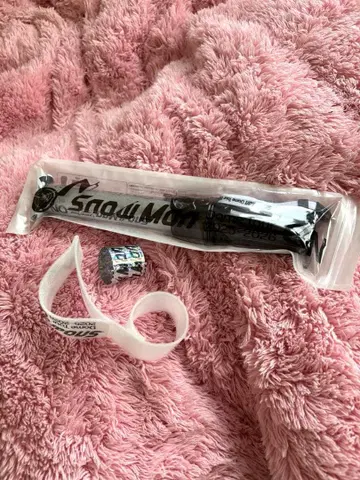 1세트만 2025-2026 스노우맨 응원봉 은색 테이프 음표 포함