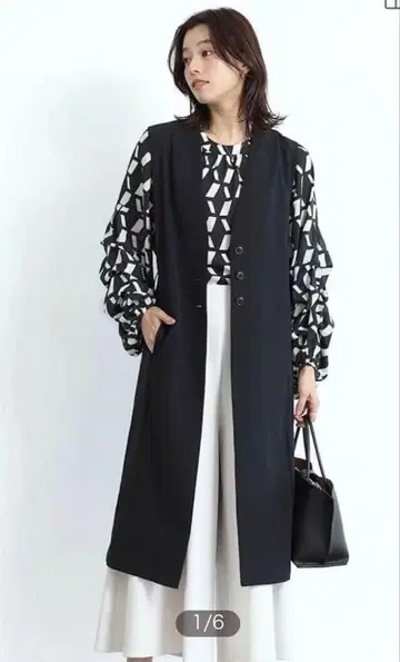 야마다야 페넬 백 개더 롱베스트 29,900엔